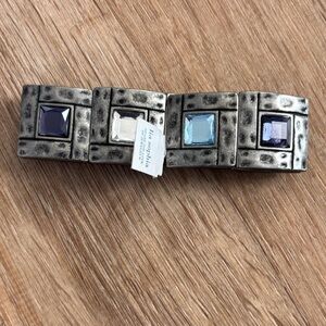 Lia Sophia Geometric stretch bracelet